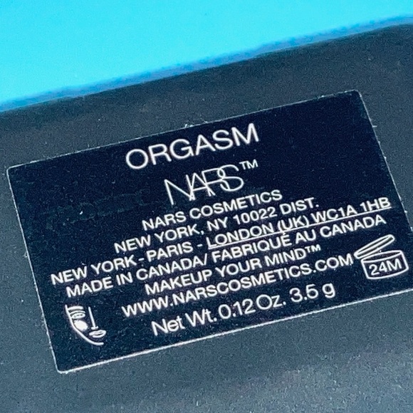 🎀 $18 - ORGASM Nars Blush in Orgasm Old Formula .12oz New - Picture 13 of 15